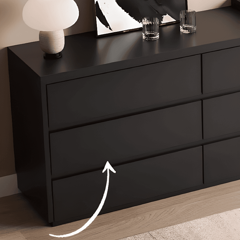 Modern Simple Style Console Dresser/Bachelor Chest Composite Wood with 3 Tiers thumbnail 11