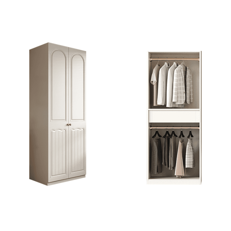 Modern Laminate Standalone Almirah with Compartments, Soft Close Door, and Interior Shelves thumbnail 1
