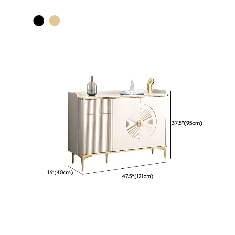 Art Deco Ground Sideboard/Server, Independent with Kitchen Tool Storage and Counter Slab thumbnail 16