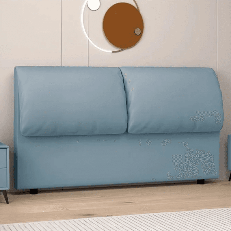 Art Deco Style Panel Headboard in Pine Wood with No Distressing, Rectangle Shape for Full/Queen/Twin XL Bed, Cotton Upholstery, Standard Height thumbnail 3