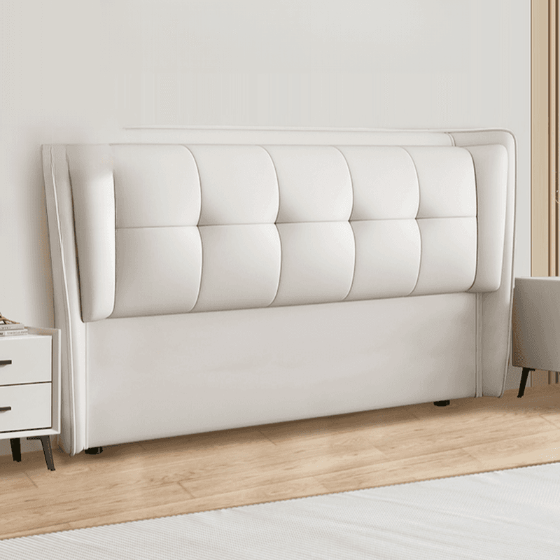 Standard（36-55“） Free-standing Standard Rectangular Full(54"W x 75"L) Stitch-tufted Wingback Headboard with Timber Frame and Sponge Filing thumbnail 10