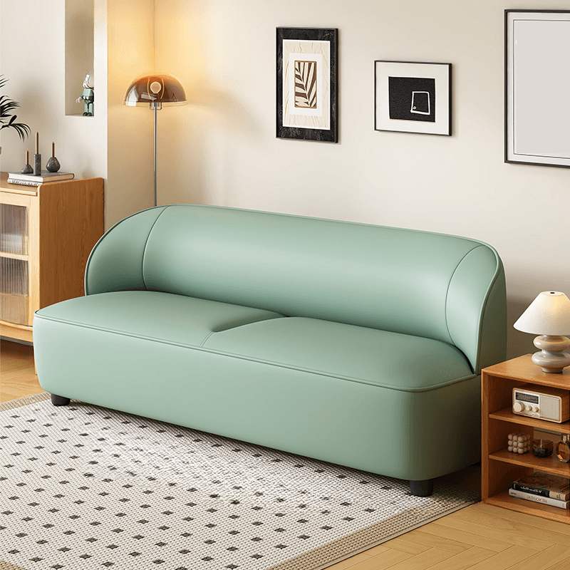 Modish Solid Color Scratch-durable Standard Sofa in Rose/Light Green/Tangerine Color for 2/4 Person/for 3 thumbnail 9