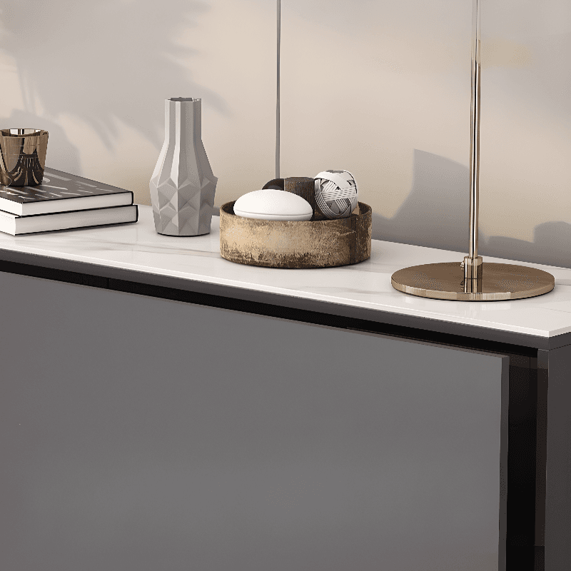 Four Internal Shelves/Two Internal Shelves & 4 Doors/5 Doors & 2 Drawers/5 Drawers Standard Sintered Stone Sideboard with Compartment thumbnail 8
