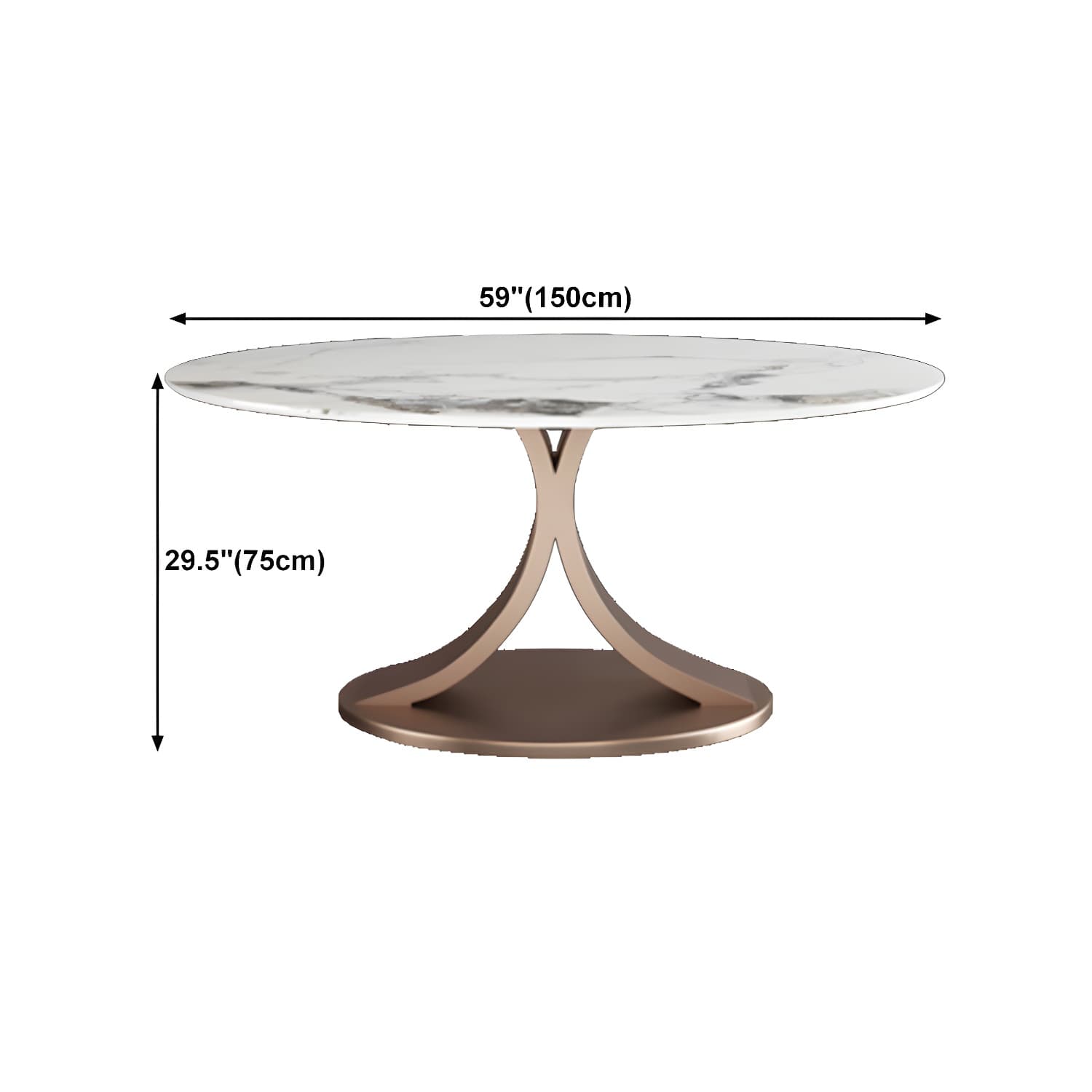 Modern 1/4/7 Pieces Dining Table Set with Sintered Stone Top Stainless Steel Dinette Set thumbnail 12