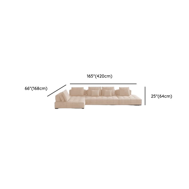 L-Shape Corner Sectional for 5 Person with Button-tufted Detail thumbnail 6