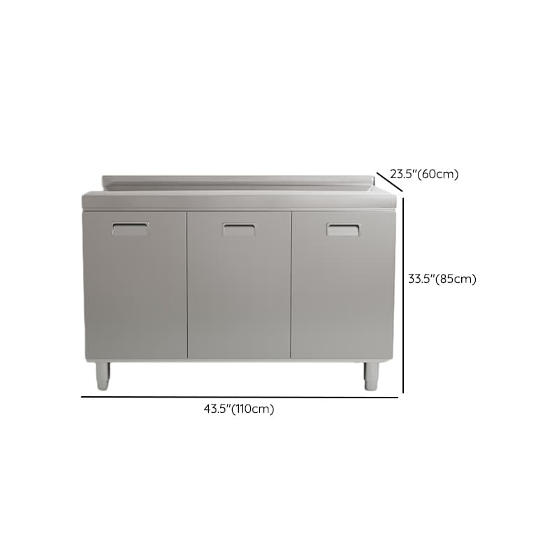 Metallic Alloy Countertop Kitchen Storage for Culinary Space thumbnail 10