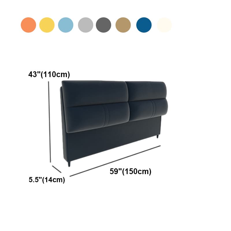 Trendy Free-standing Standard Full(54"W x 75"L)/Twin(38"W x 75"L) Panel No Distressing in Pine Tufted and Cotton thumbnail 16