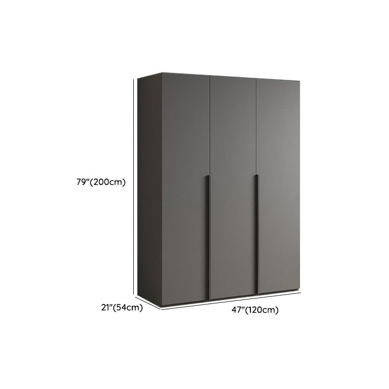 Modern Light Gray Wardrobe Closet Timber Soft Close Drawer Soft Close Door Interior Shelves thumbnail 10