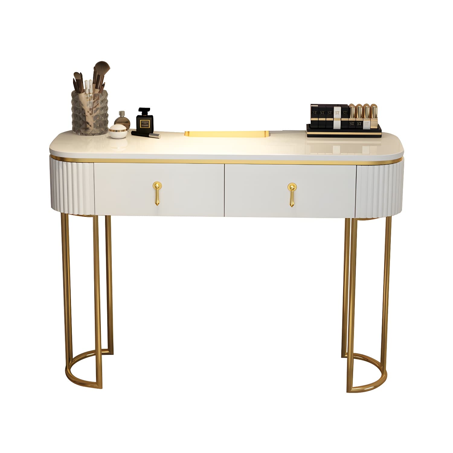 Glam Bedroom Vanity Dressing Table Wood Vanity Dressing Table Set thumbnail 12