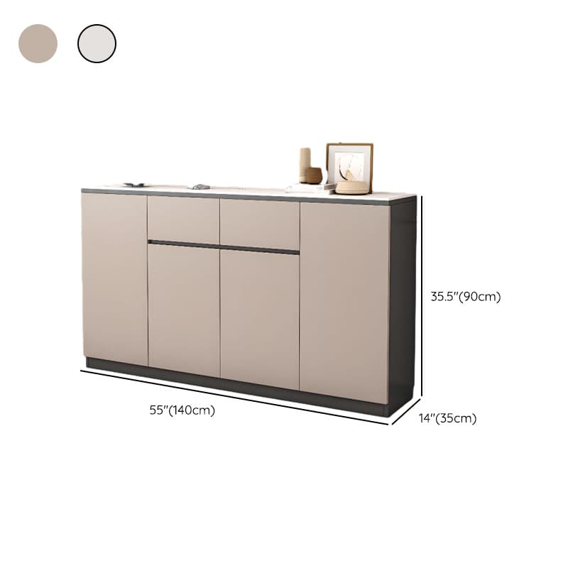 Four Internal Shelves/Two Internal Shelves & 4 Doors/5 Doors & 2 Drawers/5 Drawers Standard Sintered Stone Sideboard with Compartment thumbnail 12