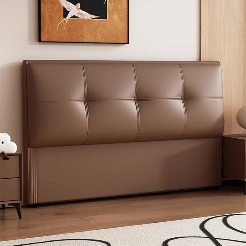 Trendy Panel Headboard with No Distressing, Piled Tufted Rectangle Design for King/Queen/Full Bed, Featuring Sponge Upholstery and Standard Height thumbnail 4