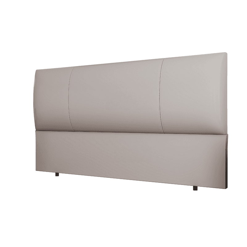 Simplistic Style Panel Headboard in Natural Wood with No Distressing, Rectangular Shape for Queen/Full/Twin XL Bed, Featuring Sponge Upholstery and Standard Height thumbnail 5