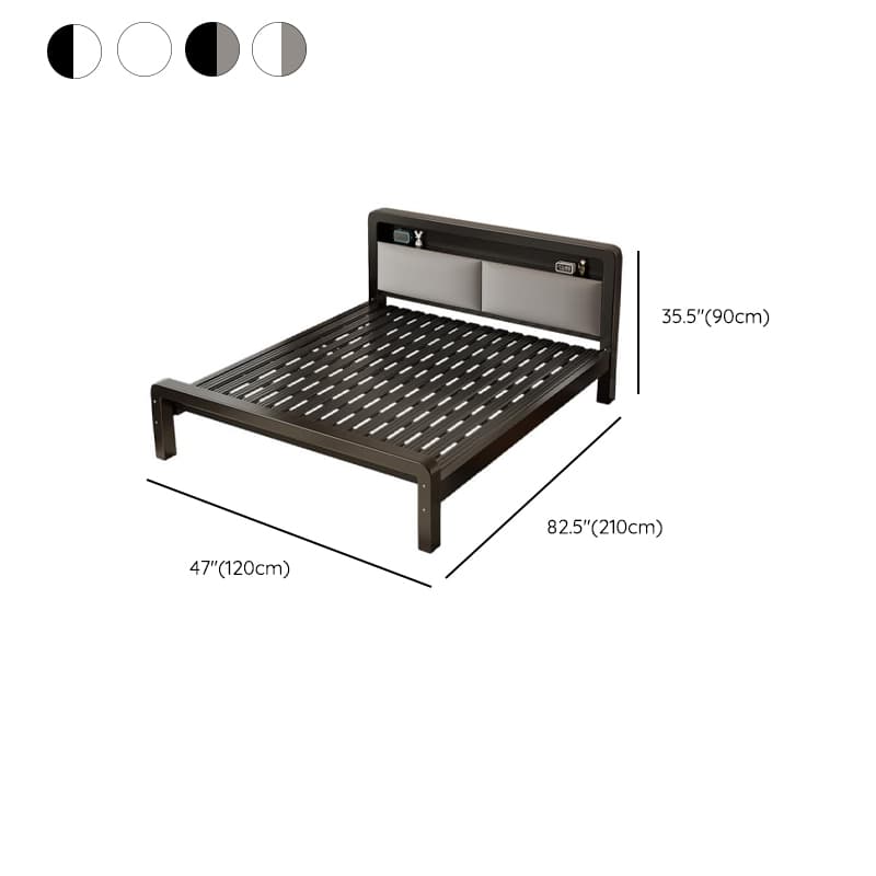 Solid Color Iron Storage Bed for Living Room thumbnail 17