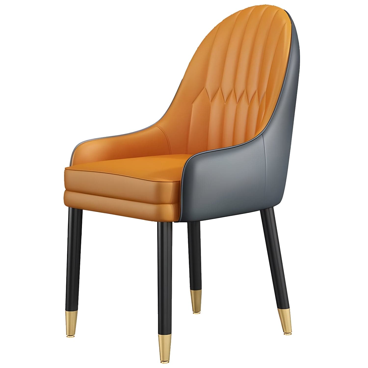 Leather Contemporary Home Side Chair Parsons Chair of 21'' Wide Chairs thumbnail 21