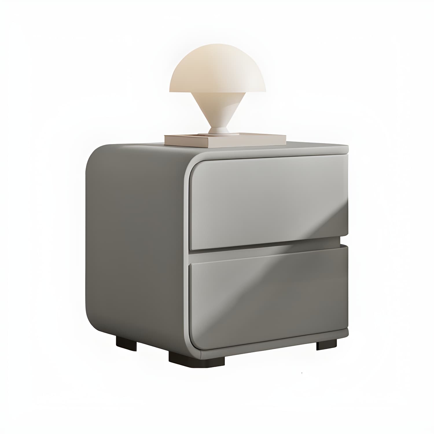 Scandinavian Pine Accent Table Nightstand Drawers Included with Legs thumbnail 5