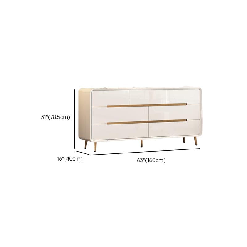 Modish Chalk Timber Horizontal/Vertical Console Dresser/Bachelor Chest/Wardrobe Chest with 6 Drawers/7 Drawers/3 Drawers thumbnail 22