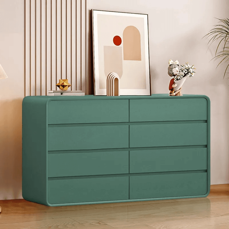Simple Lumber Horizontal Double Dresser for Sleeping Room, 8 Drawers/6 Drawers - image 8
