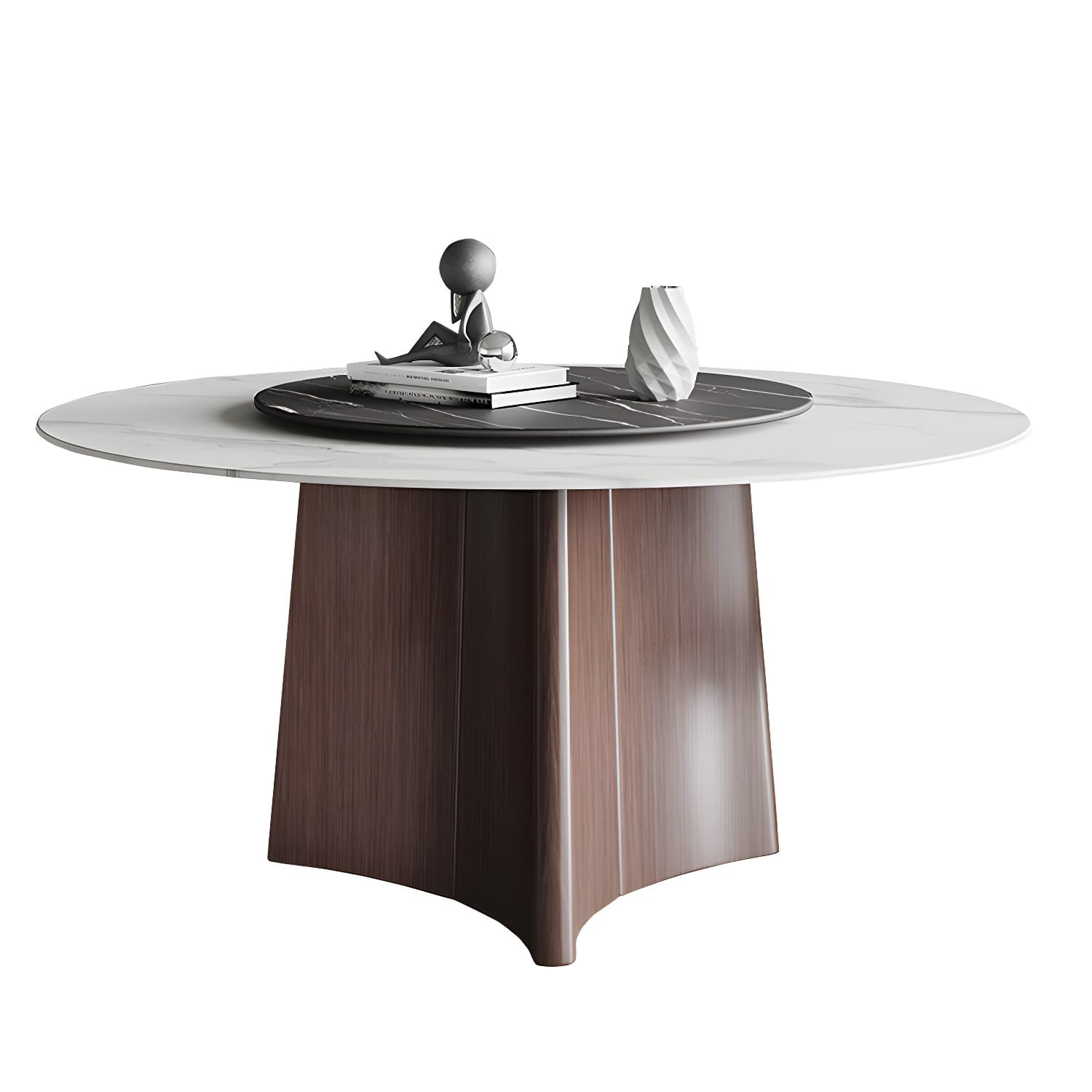 Modern Dining Table Set 1/3/4/7 Pieces with Metal Base Kitchen Furniture Set thumbnail 5