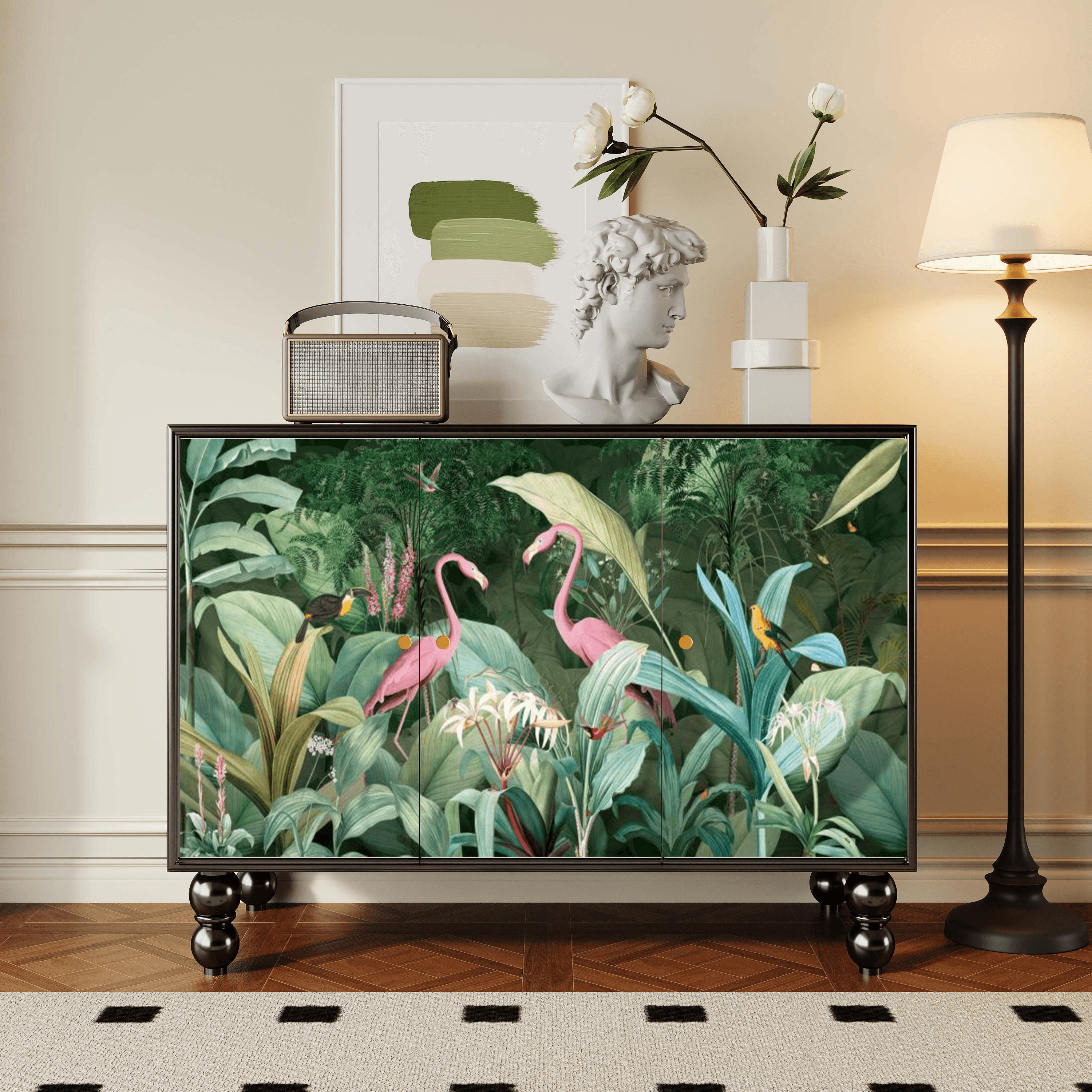 Parlor Detached Sideboard with Six Internal Shelves and Benchtop thumbnail 16