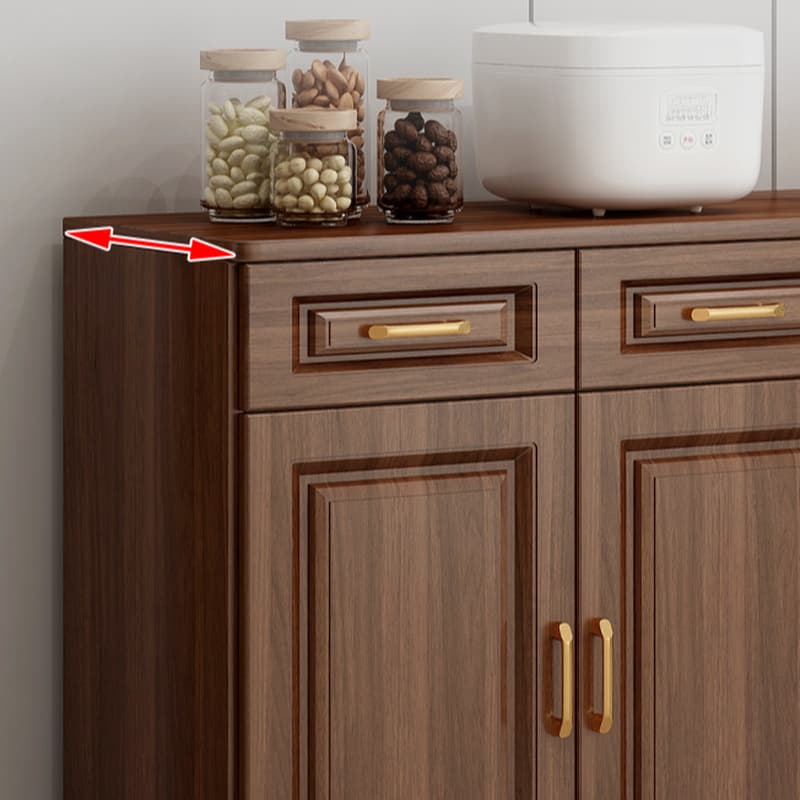 Modish Sideboard Composite Wood Standard/Narrow Kitchen Cupboards with 5 Drawers/4 Drawers/3 Drawers, 2 Shelves and 5 Doors/4 Doors/3 Doors thumbnail 10