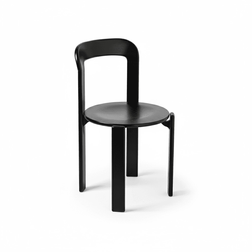 Scandinavian Natural Wood Armless Kitchen Chair 15.3inch Wide Non-Swivel 1 Piece thumbnail 22