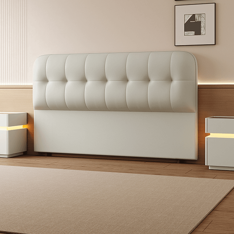 King(76"W x 80"L)/Queen(60"W x 80"L)/Full(54"W x 75"L) Button-tufted Rectangular Panel Headboard with Lumber Frame, Sponge and With Legs, Standard（36-55“） H thumbnail 7