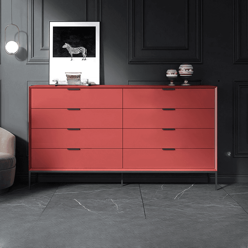Modern Solid+Engineered Wood 5 Tiers/3 Tiers/4 Tiers Double Dresser/Semainier/Bachelor Chest thumbnail 26