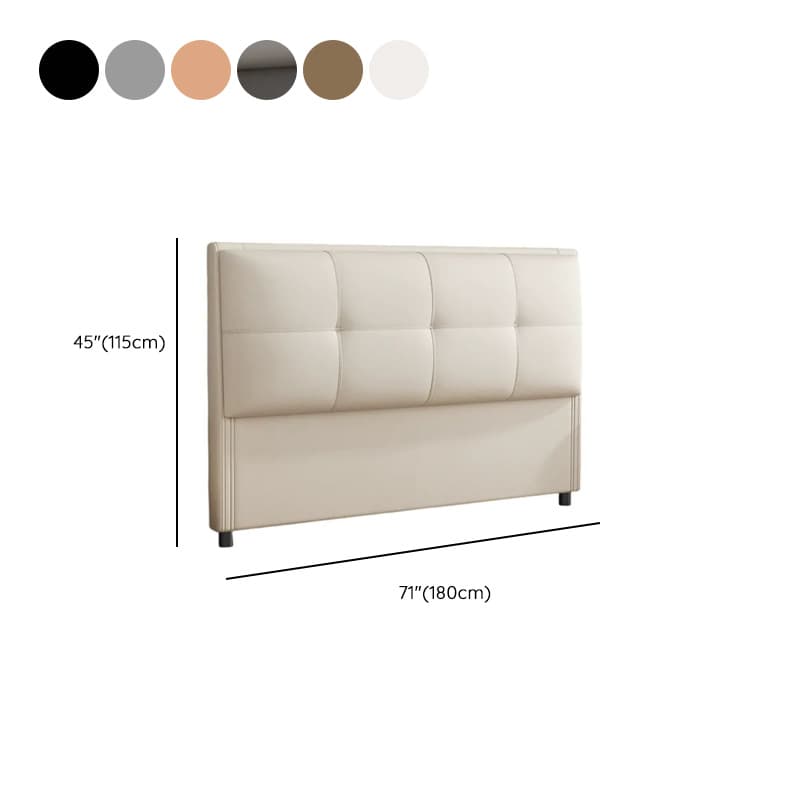 Modish Style Pine Wood Panel Headboard with No Distressing, Rectangle Shape for King/Queen/Full Bed, Featuring Sponge Upholstery Fill and Standard Height thumbnail 13