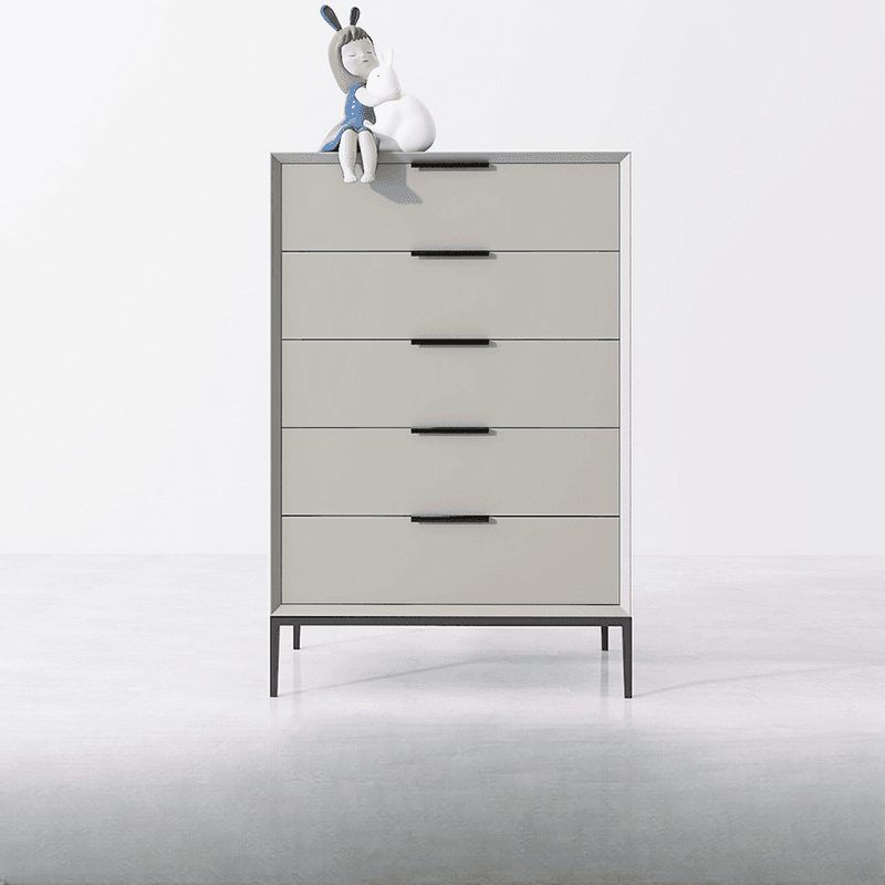 Modern Solid+Engineered Wood 5 Tiers/3 Tiers/4 Tiers Double Dresser/Semainier/Bachelor Chest thumbnail 4