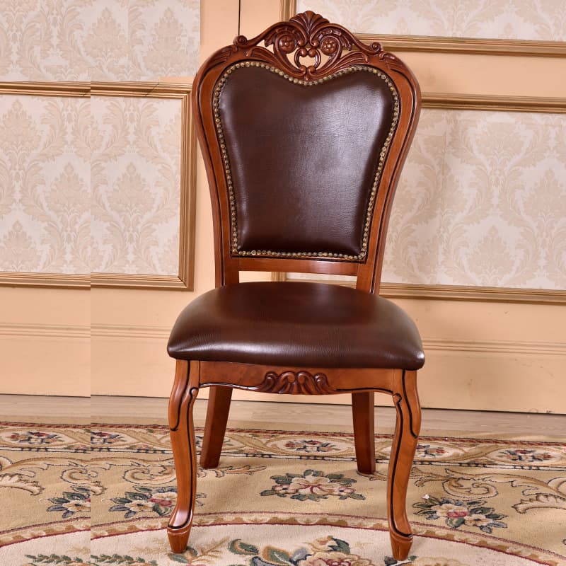 Modern Simple Style Queen Anne Upholstered Arm Chair with Arms, Walnut Timber Legs thumbnail 7