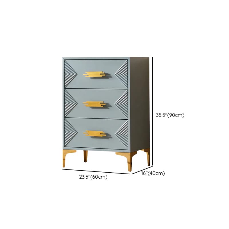 Glamorous Self-supporting Cerulean Accent Cabinet/Accent Chest for Drawing Room thumbnail 15