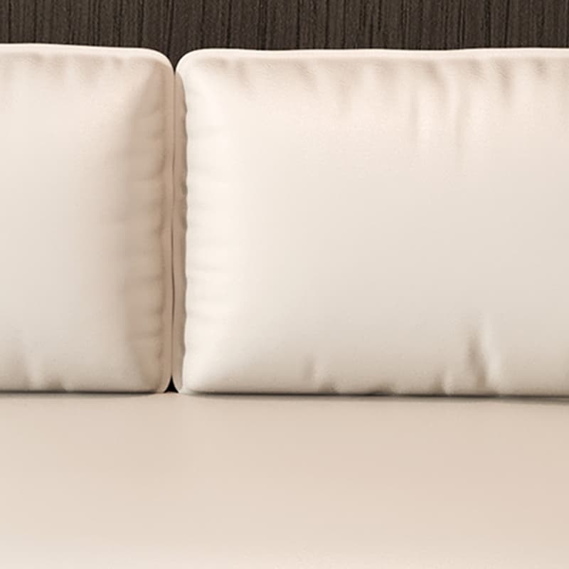 Modern Solid Color Loveseat with Square Arm and Wide Pillow Back for Living Spaces thumbnail 16