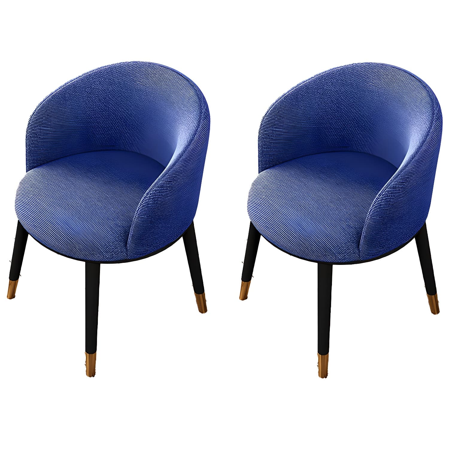Contemporary Leather Home Arm Chair Solid Back Matte Finish Dining Chair thumbnail 2
