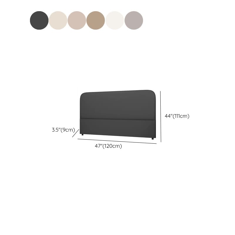 Simplistic Style Panel Headboard in Natural Wood with No Distressing, Rectangular Shape for Queen/Full/Twin XL Bed, Featuring Sponge Upholstery Fill and Standard Height thumbnail 13