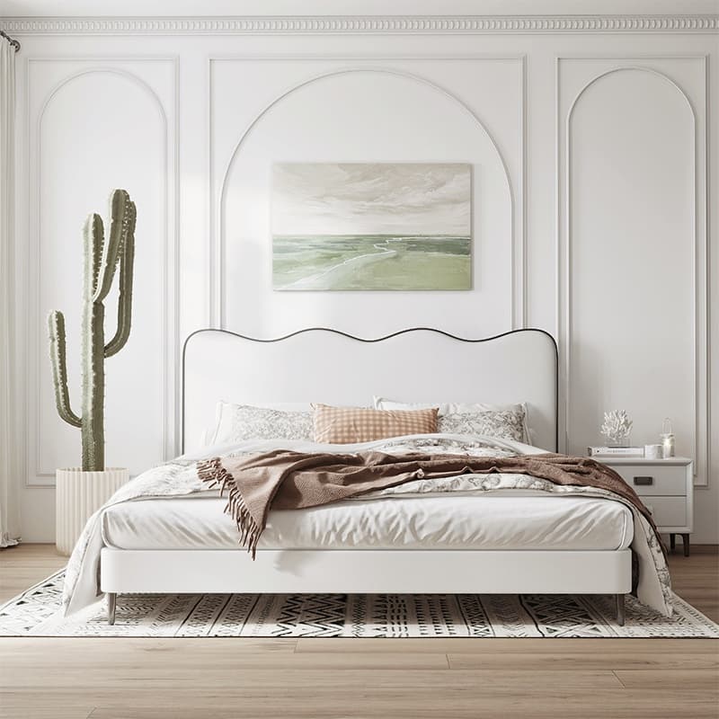 Solid Color Storage Bed/Platform Bed with 3 Storage Boxes and Pine Wood Frame for Living Room thumbnail 2