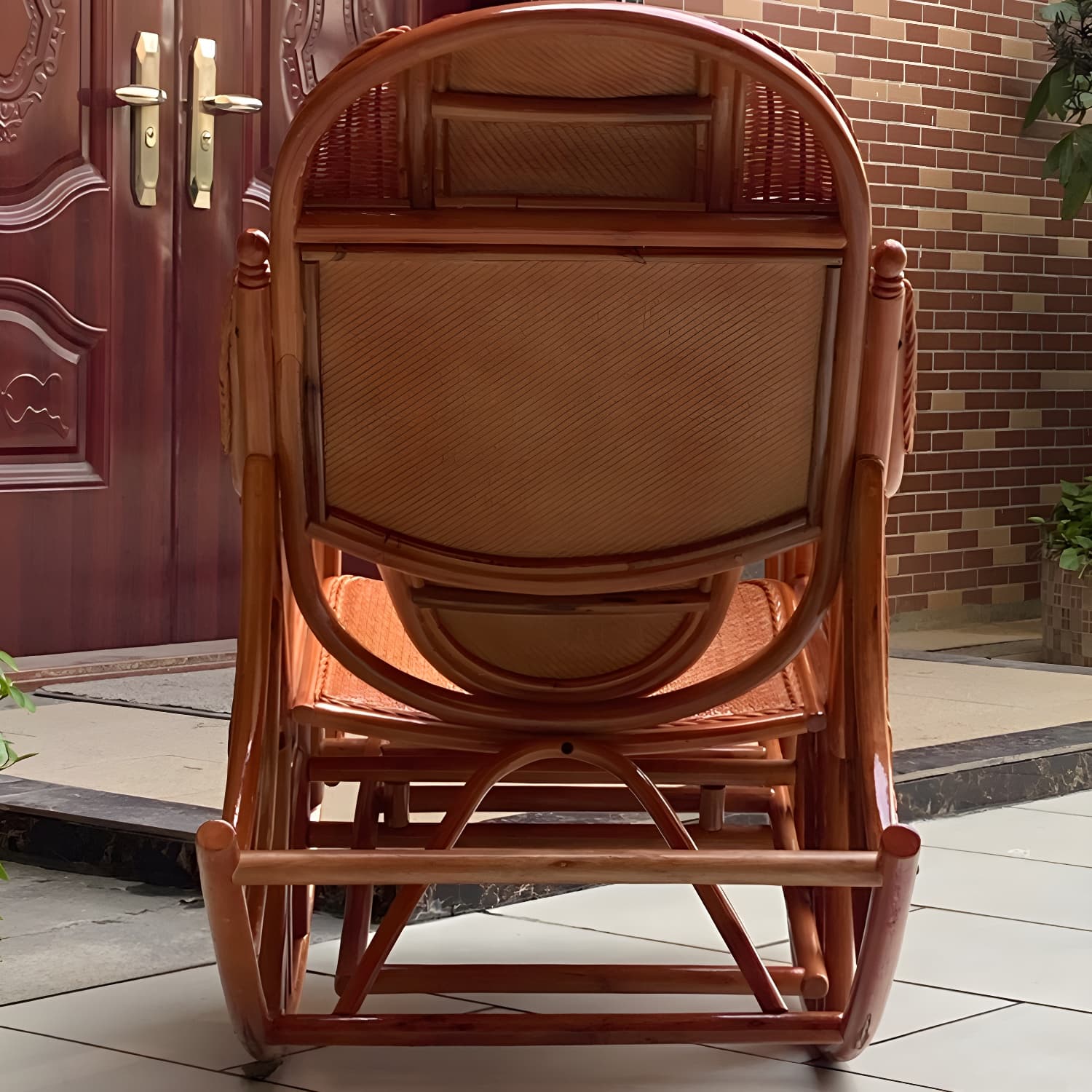 Traditional Recliner Chair Rattan/Wicker Recliner Chair for Living Room - image 6