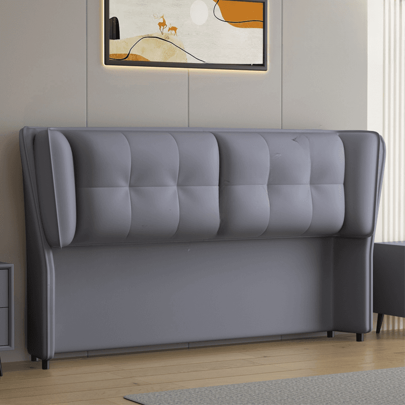 Casual Free-standing Standard Full(54"W x 75"L) Panel Wood/ Upholstery No Distressing With Legs and Button-tufted thumbnail 3