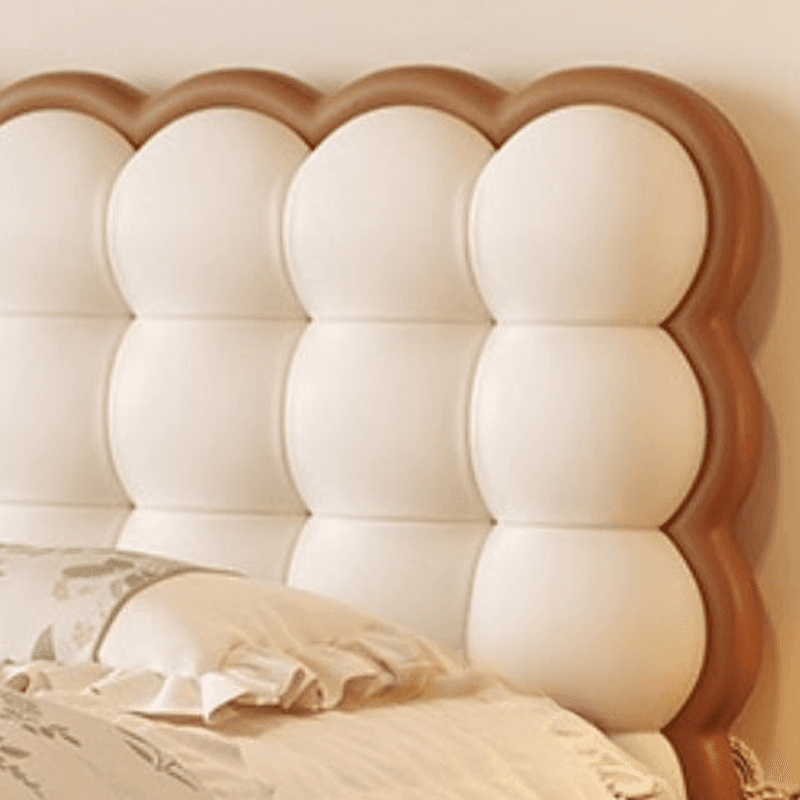 Storage Included Panel Bed with 3 Storage Boxes, Steel Frame, Stitch-tufted Design, and Sponge Upholstery thumbnail 3