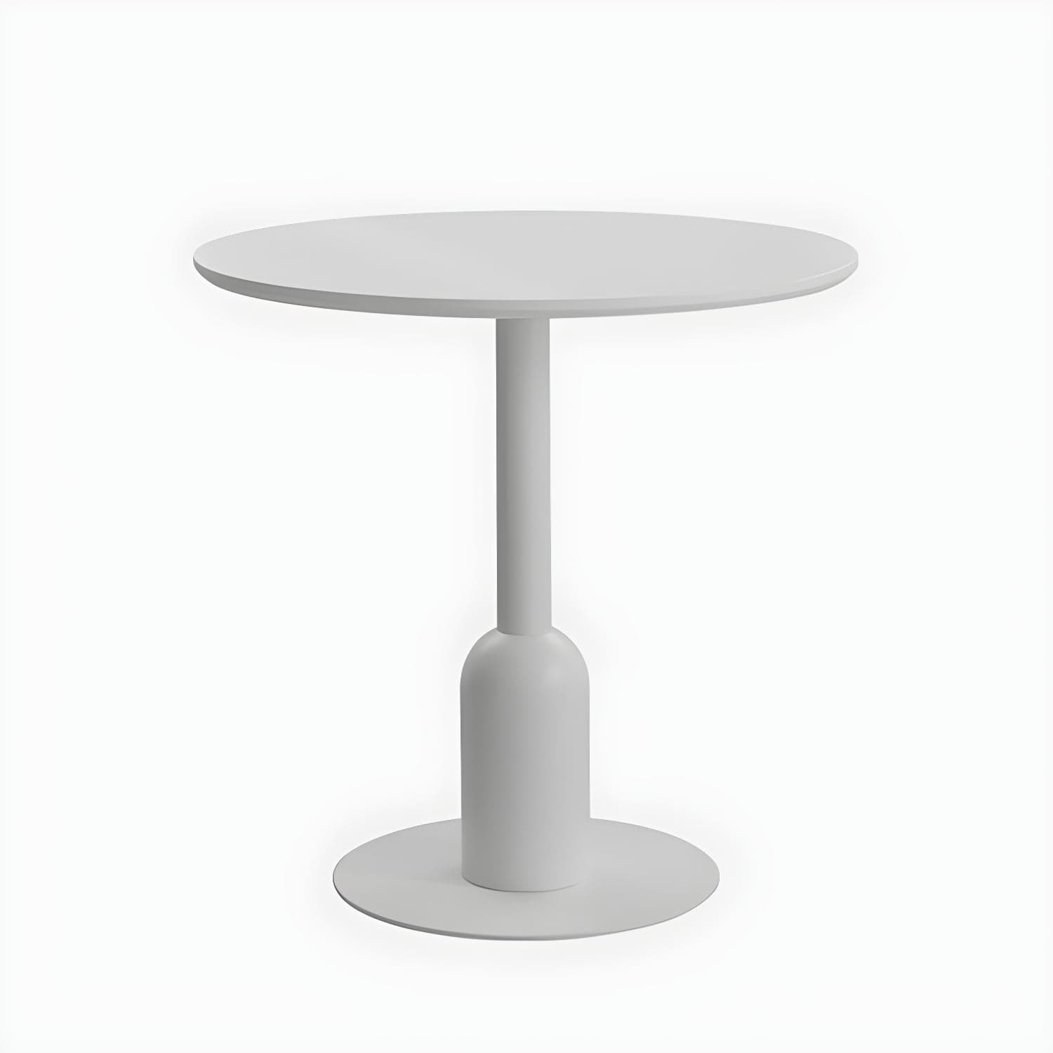 Industrial Style Dining Site Table MDF Dining Room Furniture with Pedestal Base thumbnail 4