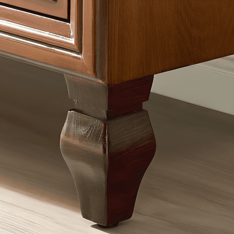 Modern Simple Style 3 Tiers/5 Tiers/4 Tiers Bachelor Chest/Console Dresser/Semainier in Solid+Manufactured Wood, Dyed Finish thumbnail 15