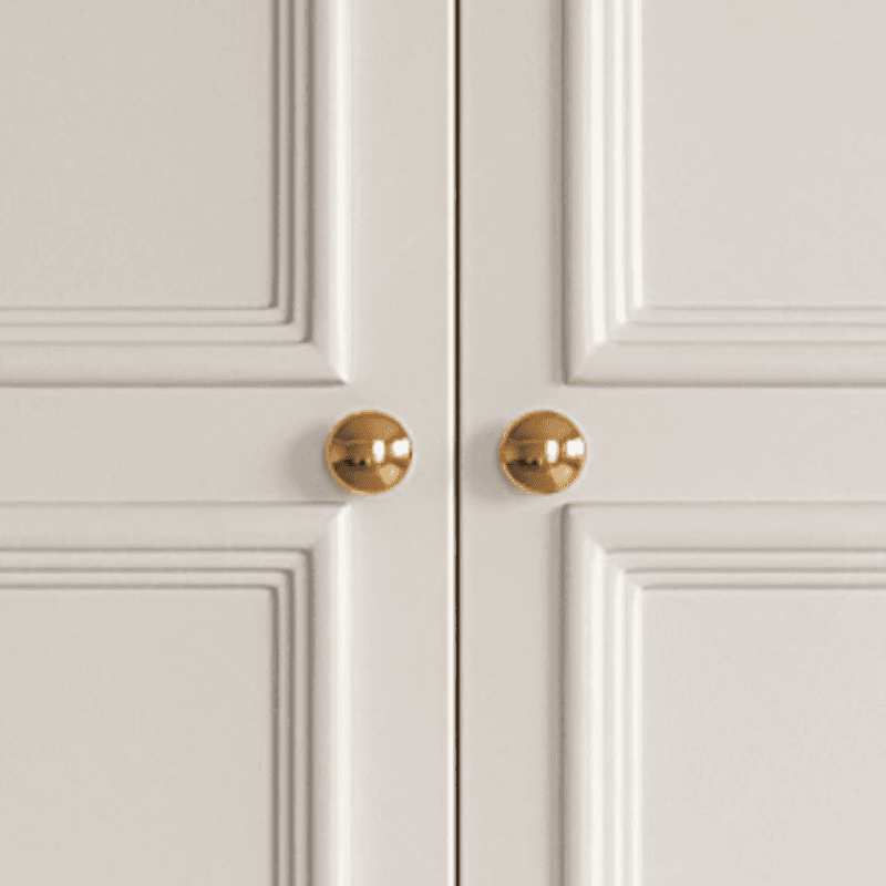 Chalk Modern Wooden Standalone Almirah with Soft Close Drawer, Soft Close Door, and Interior Shelves thumbnail 4