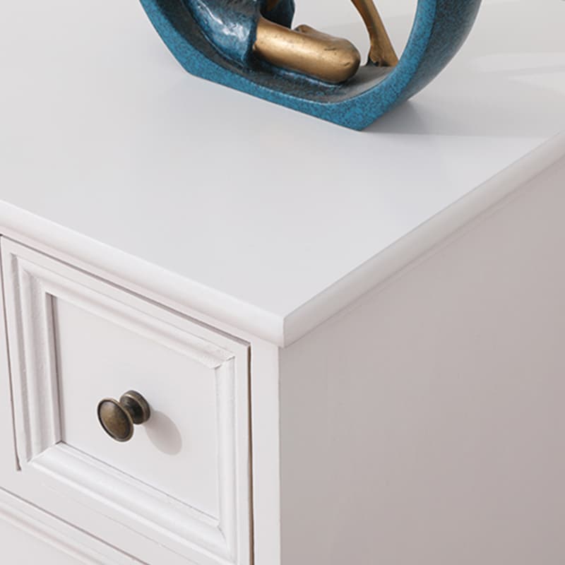 Modern Wooden Bachelor Chest with Vertical Drawers with Drawers thumbnail 10