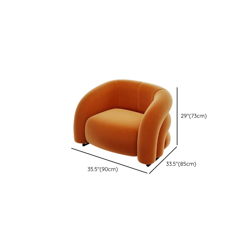 Living Room Use Arced/Straight Natural Wood Right Hand Facing/Horizontal Corner Sectional/Sofa with Concealed Support for 5/6 Person/for 2 thumbnail 21