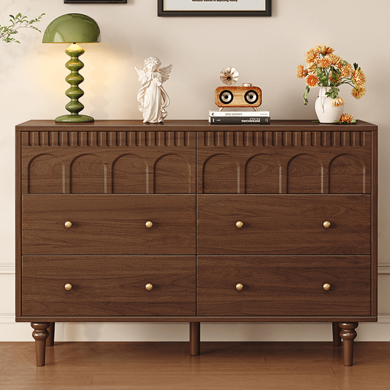 Trendy Composite Wood Double Dresser/Lingerie Chest/Bachelor Chest with 6/8/9 Drawers in Horizontal/Vertical Orientation thumbnail 5