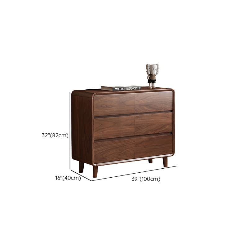Cocoa Casual Rubberwood Double Dresser/Lingerie Chest with 9 Drawers/6 Drawers/8 Drawers Horizontal/Vertical thumbnail 11