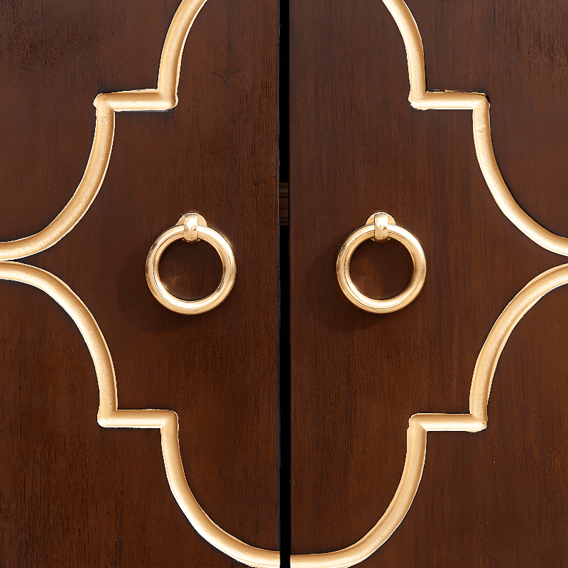Art Deco Style Unattached Utility Cabinet with Cabinet Rings for Sitting Room thumbnail 11