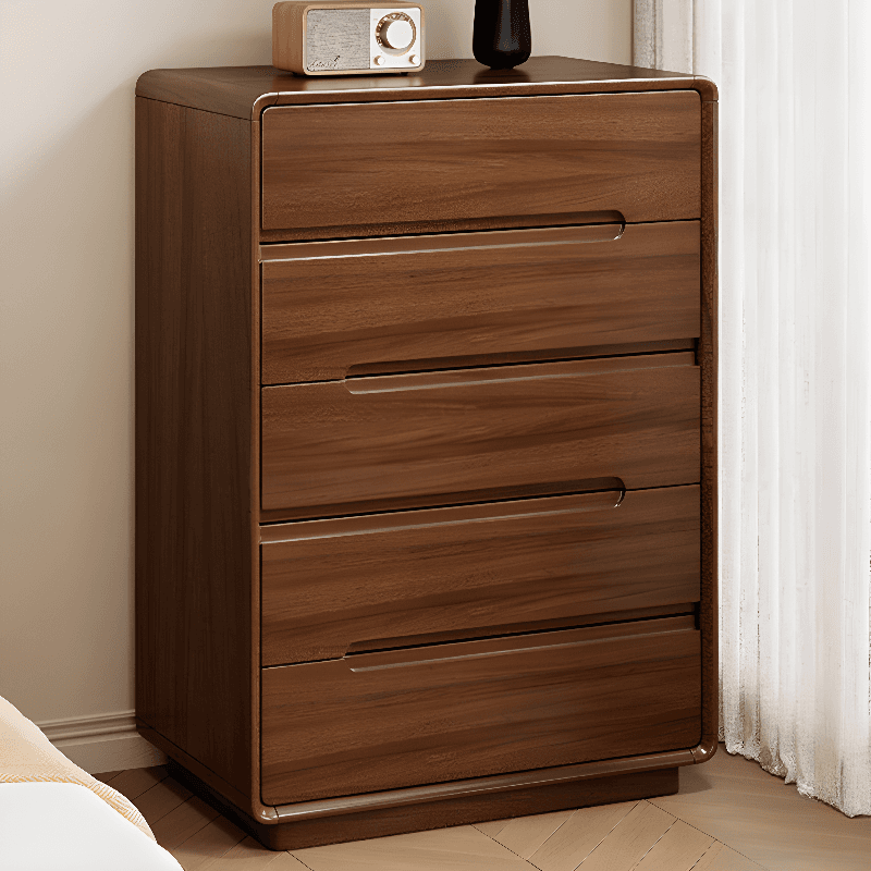 Trendy Raw Wood Horizontal/Vertical Bachelor Chest with 5 Drawers/4 Drawers/6 Drawers thumbnail 3