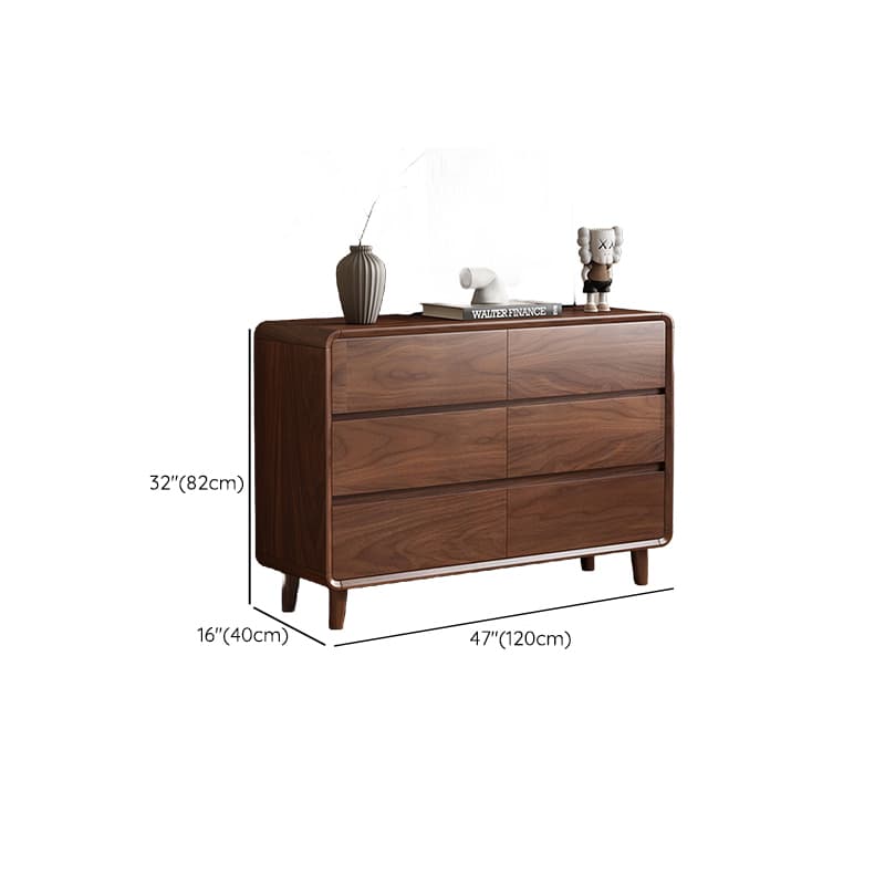 Cocoa Casual Rubberwood Double Dresser/Lingerie Chest with 9 Drawers/6 Drawers/8 Drawers Horizontal/Vertical thumbnail 10