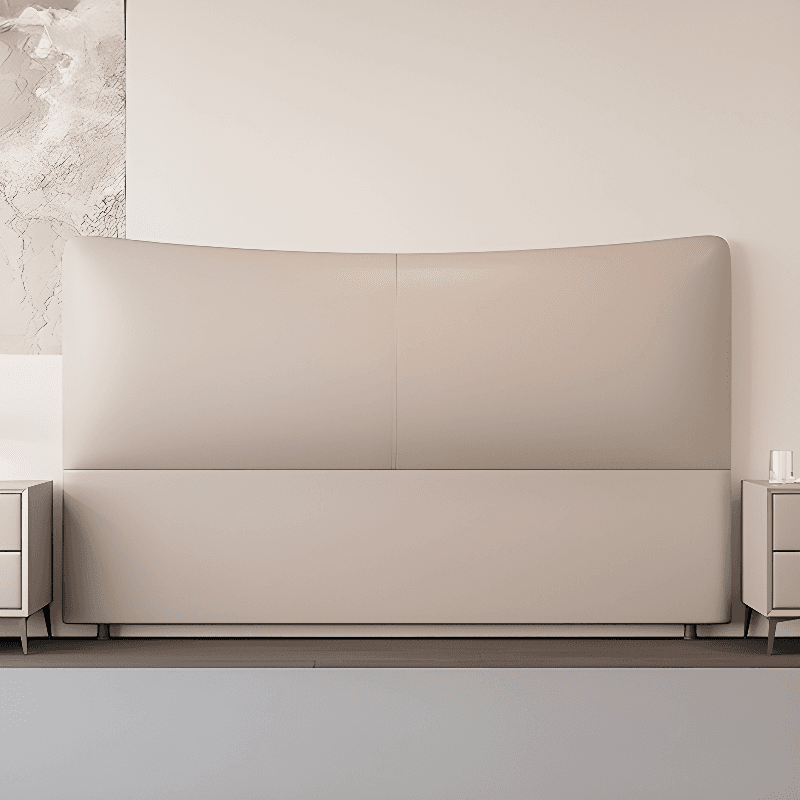 Simplistic Style Panel Headboard in Lumber with No Distressing, Rectangular Shape for Queen/Full/Twin XL Bed, Featuring Sponge Upholstery Fill and Standard Height thumbnail 10