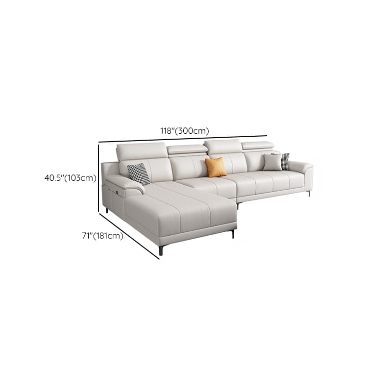 Straight/L-Shape Sofa/Corner Sectional with Horizontal/Left Orientation thumbnail 14